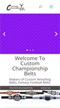 Mobile Screenshot of customchampionshipbelts.com